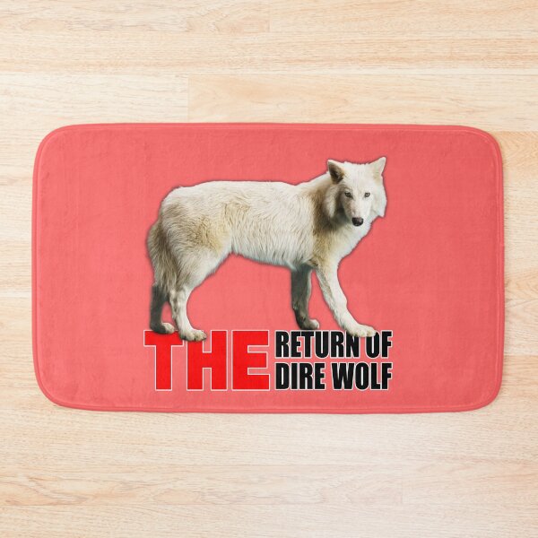 Item preview, THE RETURN OF THE DIRE WOLF (#FF6666) designed and sold by Marlon Oseguera.
