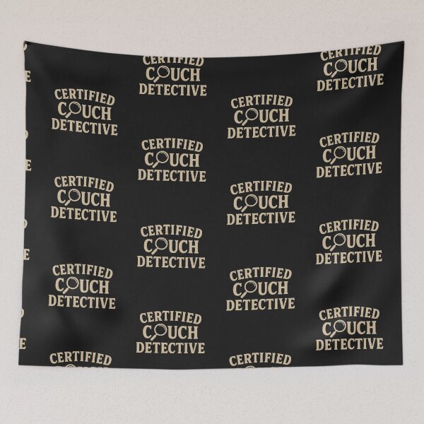 Item preview, Certified Couch Detective designed and sold by Shrouded Unraveled.