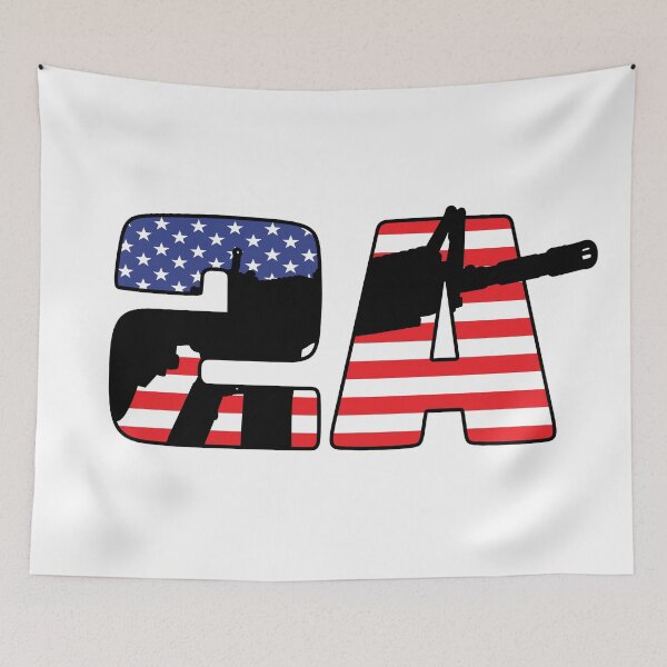 Item preview, 2A USA Flag and AR designed and sold by HectorCantres.