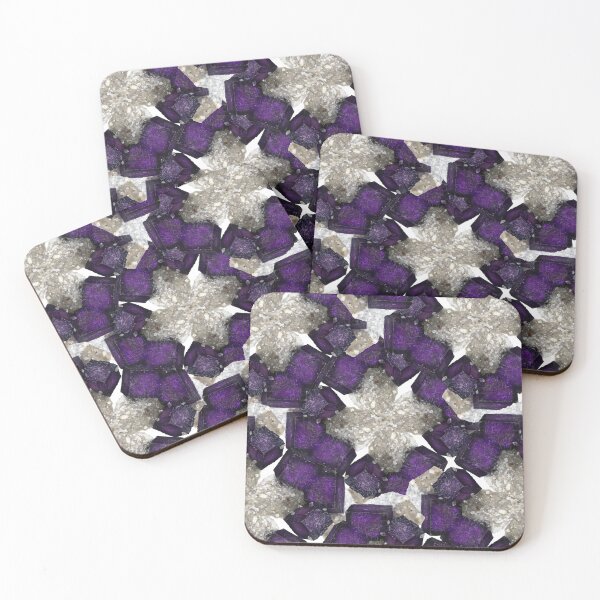 Item preview, Amethyst  Fluorite Crystal Fusion A Vibrant Gem Harmony designed and sold by ArtDesignTp.