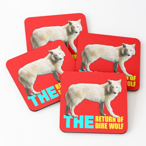 Item preview, THE RETURN OF THE DIRE WOLF (#FF0000) designed and sold by Marlon Oseguera.