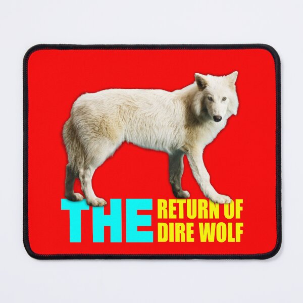 Item preview, THE RETURN OF THE DIRE WOLF (#FF0000) designed and sold by Marlon Oseguera.