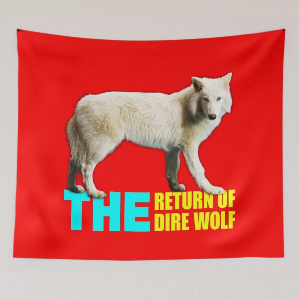Item preview, THE RETURN OF THE DIRE WOLF (#FF0000) designed and sold by Marlon Oseguera.