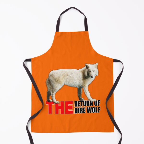 Item preview, THE RETURN OF THE DIRE WOLF (#FF6600) designed and sold by Marlon Oseguera.