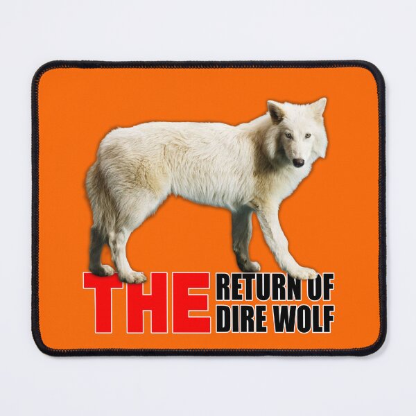 Item preview, THE RETURN OF THE DIRE WOLF (#FF6600) designed and sold by Marlon Oseguera.