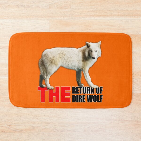Item preview, THE RETURN OF THE DIRE WOLF (#FF6600) designed and sold by Marlon Oseguera.
