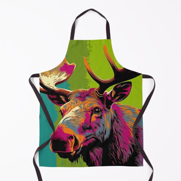 Item preview, Moose Popart designed and sold by RedHandedOD.