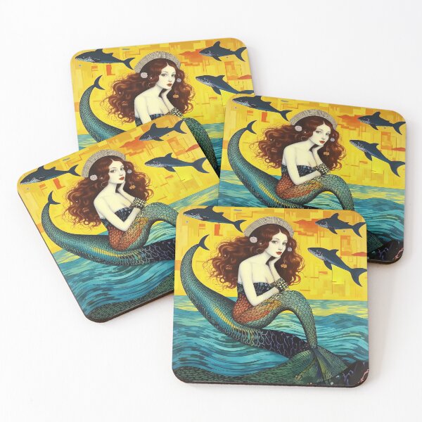 Item preview, A magnificent mermaid in the ocean. designed and sold by Natalia-Vlad.