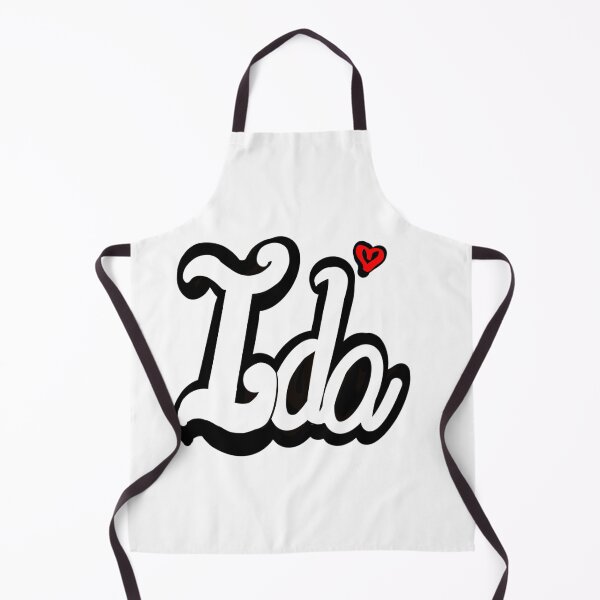 Item preview, Ida popular girls first name in white. Top 100 Personalized personalised customised name Ida  designed and sold by Artonmytee.