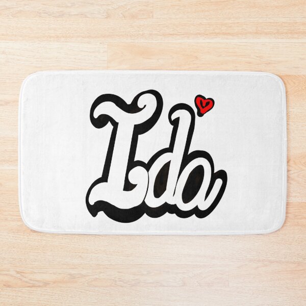 Item preview, Ida popular girls first name in white. Top 100 Personalized personalised customised name Ida  designed and sold by Artonmytee.