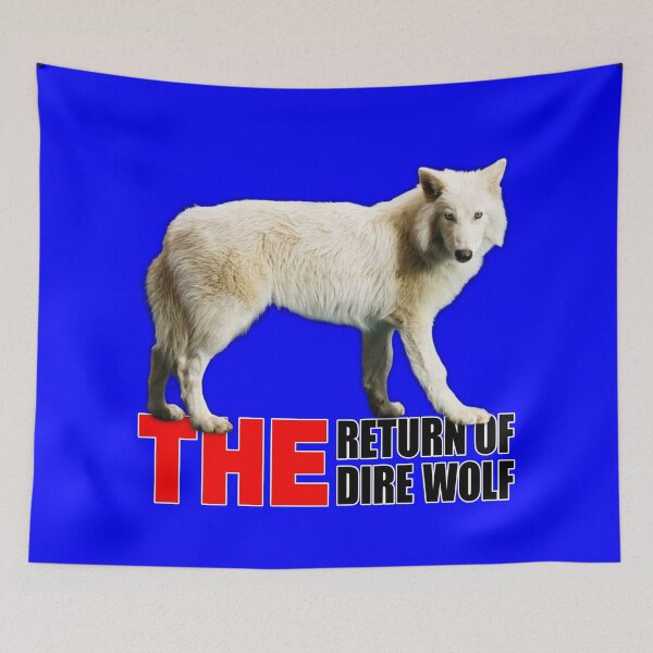 Item preview, THE RETURN OF THE DIRE WOLF (#0000FF) designed and sold by Marlon Oseguera.