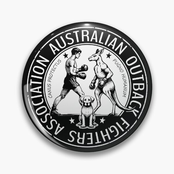 Item preview, AUSTRALIA OUTBACK KANGAROO FIGHTERS DOG designed and sold by Madjack Tees Kiwi SuperStore.