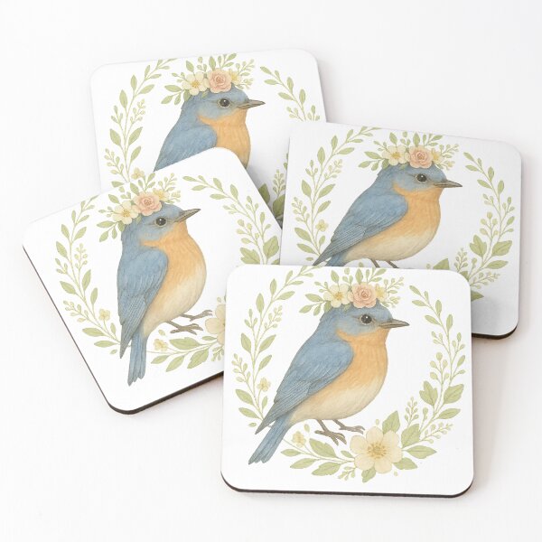 Item preview, Baron Benjamin Bluebird designed and sold by Tea & Tailfeathers.