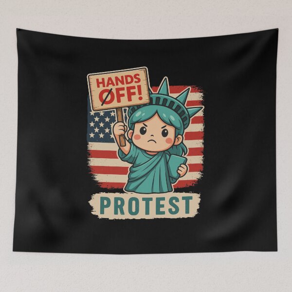 Item preview, Hands Off Protest designed and sold by varioarts.