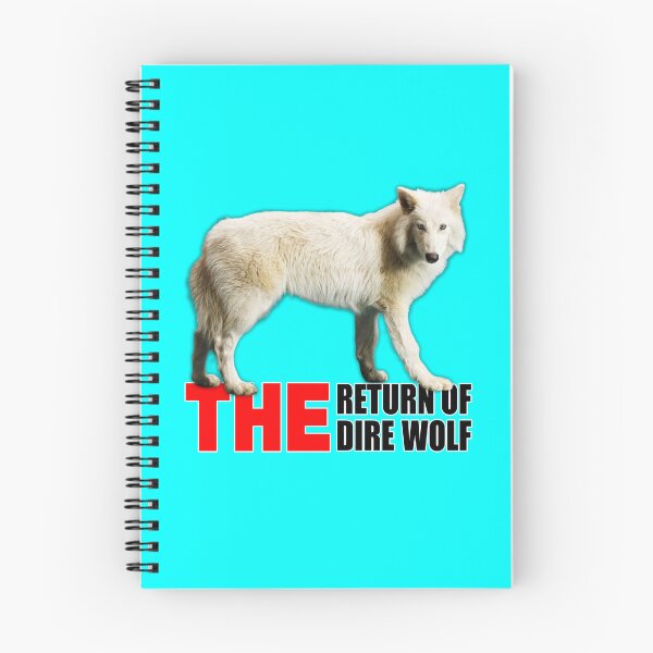 Item preview, THE RETURN OF THE DIRE WOLF (#00FFFF) designed and sold by Marlon Oseguera.