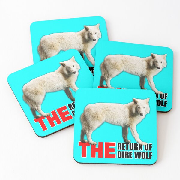 Item preview, THE RETURN OF THE DIRE WOLF (#00FFFF) designed and sold by Marlon Oseguera.