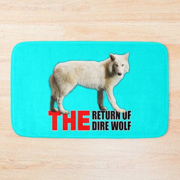 Item preview, THE RETURN OF THE DIRE WOLF (#00FFFF) designed and sold by Marlon Oseguera.