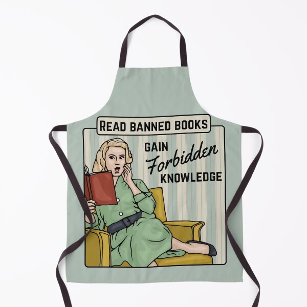 Item preview, Read Banned Books - Gain Forbidden Knowledge designed and sold by Unhinged Heather.