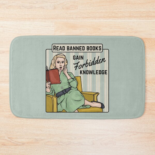 Item preview, Read Banned Books - Gain Forbidden Knowledge designed and sold by Unhinged Heather.