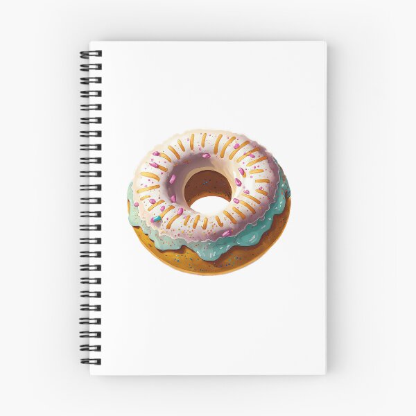 Item preview, "Junk Food Donut Sticker | Fun Fast Food Lover Art" designed and sold by Mandayartstudio.