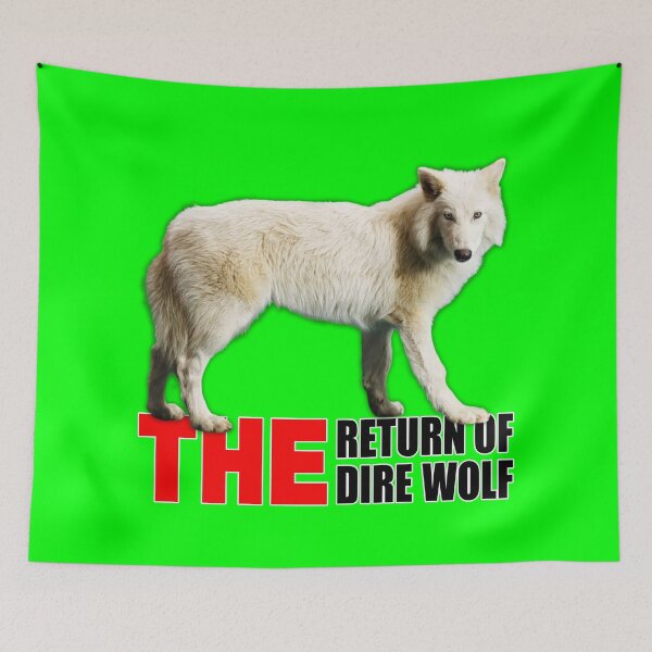 Item preview, THE RETURN OF THE DIRE WOLF (#00FF00) designed and sold by Marlon Oseguera.