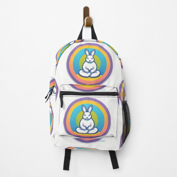Item preview, Zen Yoga White Rabbit Meditation at Peace designed and sold by Yogibear & Rachelle .