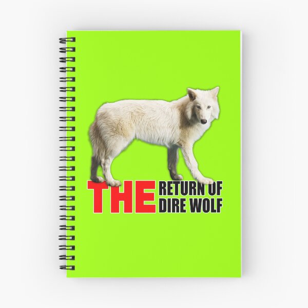Item preview, THE RETURN OF THE DIRE WOLF (#99FF00) designed and sold by Marlon Oseguera.