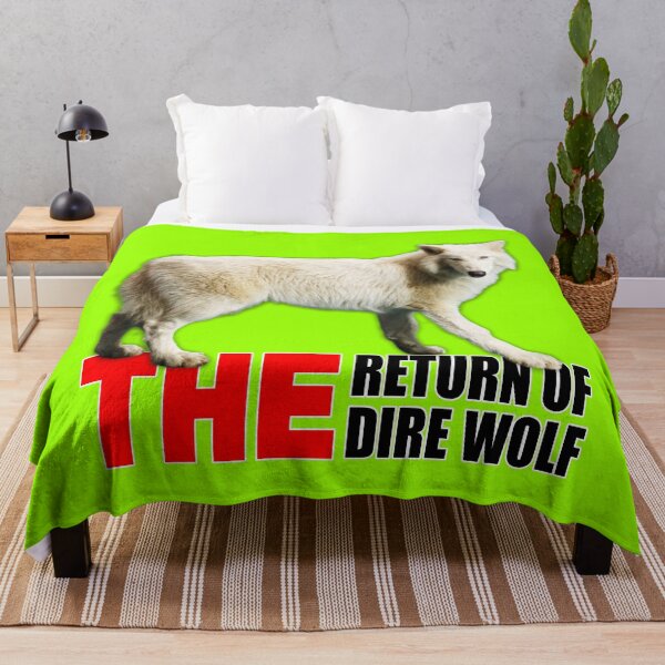 Item preview, THE RETURN OF THE DIRE WOLF (#99FF00) designed and sold by Marlon Oseguera.