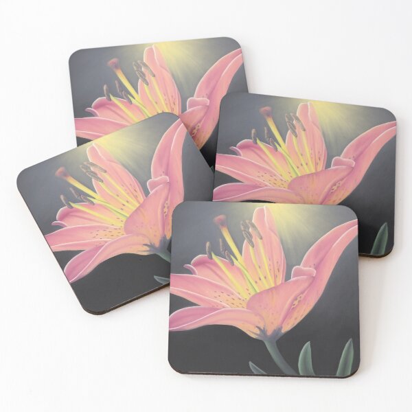 Item preview, Pink Tiger-lily designed and sold by dandeelionart.