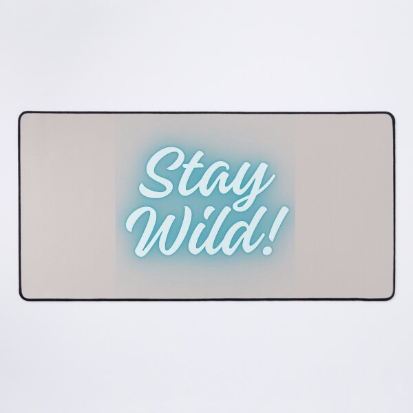 Item preview, Stay Wild Bold Brush Typography designed and sold by WildPetal.