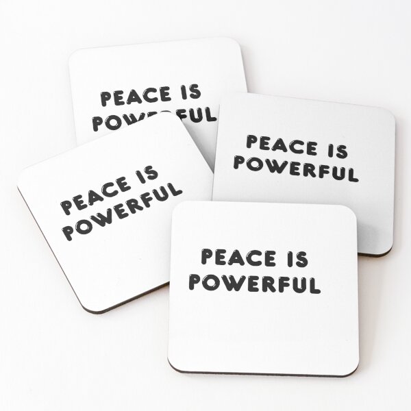 Item preview, Peace is Powerful! designed and sold by TShirtCrafters.