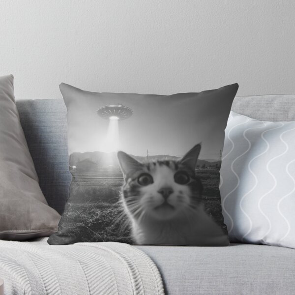 Item preview, Cat’s Epic Selfie Steals the Show with a UFO Twist designed and sold by ApproachingZion.
