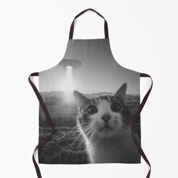 Item preview, Cat’s Epic Selfie Steals the Show with a UFO Twist designed and sold by ApproachingZion.