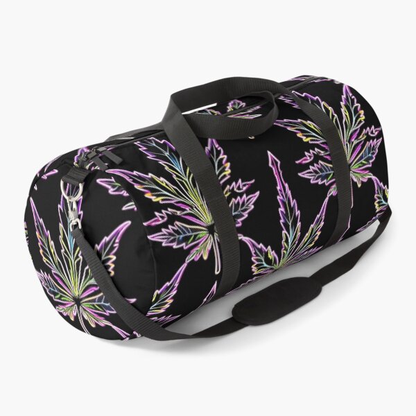 Item preview, Neon Marijuana leaf pattern designed and sold by EccentricsByE.