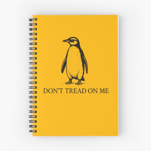 Item preview, Don't Tread on Me Penguins Against Trump designed and sold by varioarts.