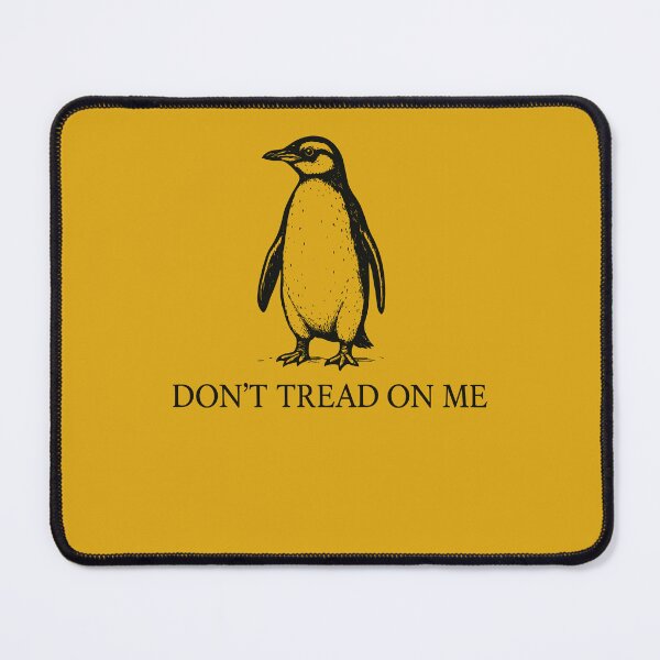 Item preview, Don't Tread on Me Penguins Against Trump designed and sold by varioarts.