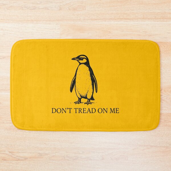 Item preview, Don't Tread on Me Penguins Against Trump designed and sold by varioarts.