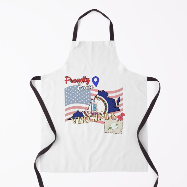 Item preview, Proudly from Virginia - USA state design designed and sold by PHRASEandSTYLE.
