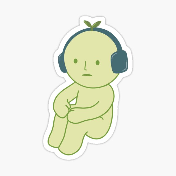 Item preview, headphone sprout smiski  designed and sold by snststudios.