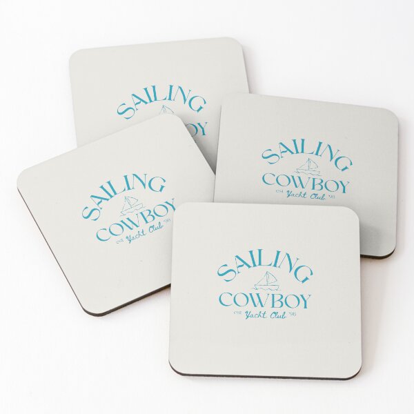 Item preview, Sailing Cowboy Yacht Club designed and sold by Stickers by @molllyclare.