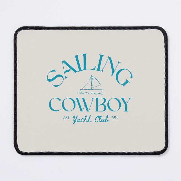 Item preview, Sailing Cowboy Yacht Club designed and sold by Stickers by @molllyclare.