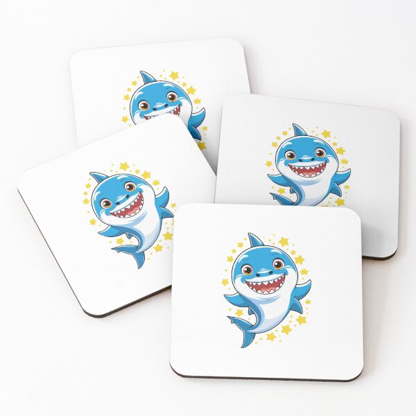 Item preview, Cute Blahaj Type Shark – Funny Blue Shark Cartoon | Blahaj Type Fan Art Sticker designed and sold by LifeShaperTone.