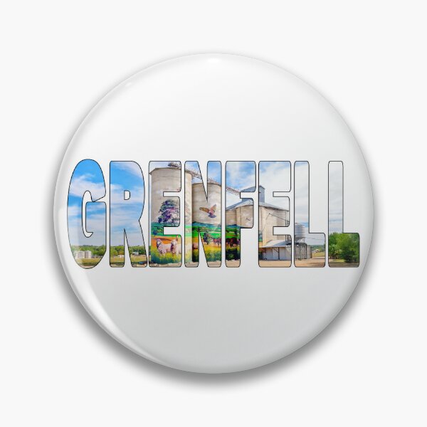 Item preview, GRENFELL - New South Wales Australia Country Silo Art designed and sold by Adam Gormley.