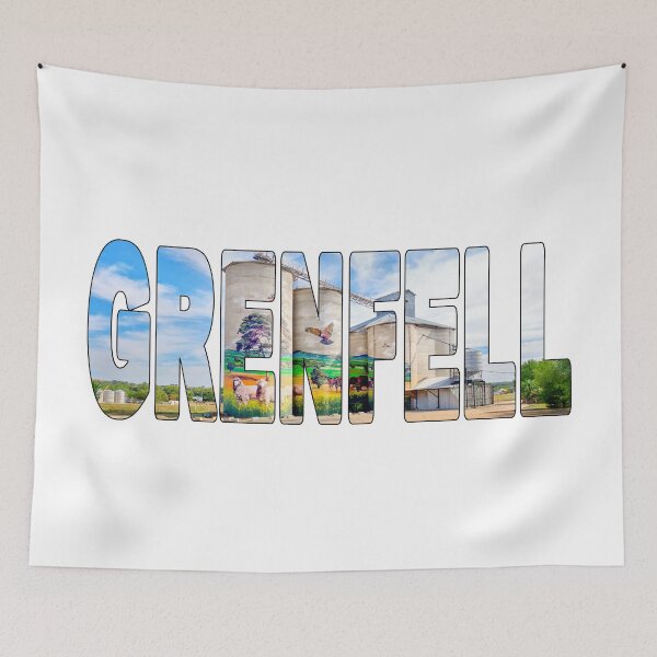 Item preview, GRENFELL - New South Wales Australia Country Silo Art designed and sold by Adam Gormley.
