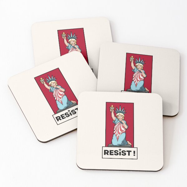 Item preview, Statue of Liberty RESIST! designed and sold by fetch-it-studio.