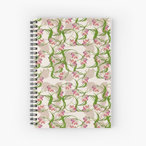 Parrot Tulips Spiral Notebook