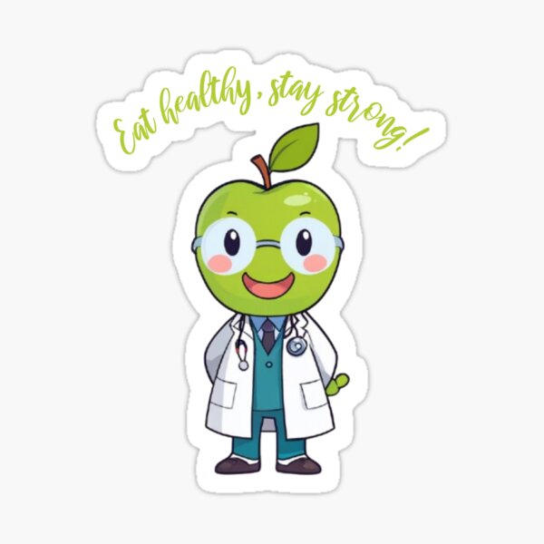 Item preview, Apple Doctor - Healthy Apple Doctor designed and sold by Migiteart.