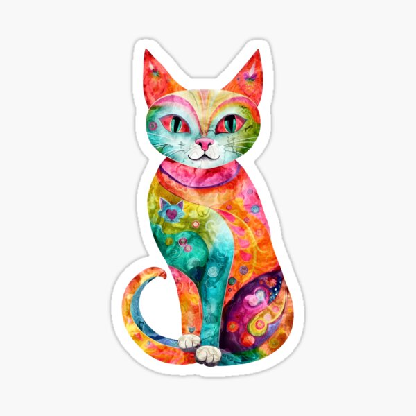 Item preview, Whimsical  Kitty designed and sold by AnnaMaryla.