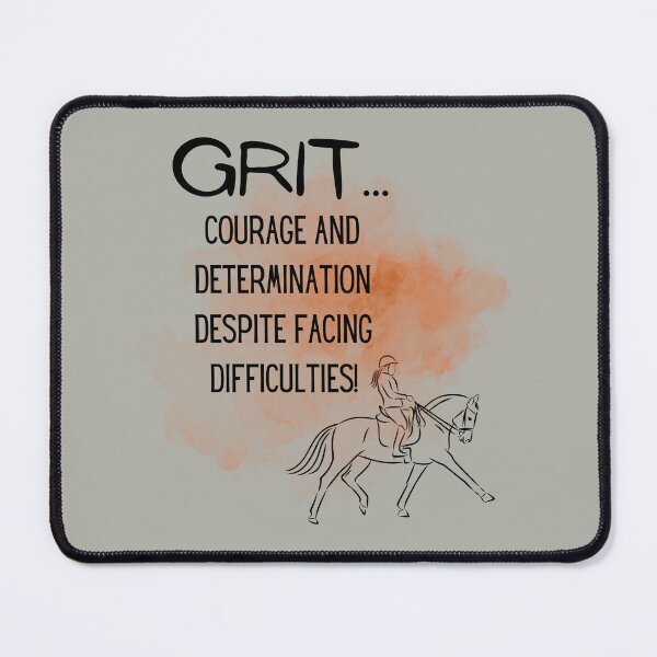 Item preview, GRIT...HORSEBACK RIDING designed and sold by ChunkyMonty.
