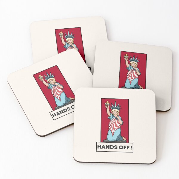 Item preview, Statue of Liberty HANDS OFF! designed and sold by fetch-it-studio.